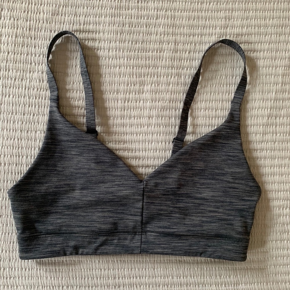 Outdoor Voices Freeform Bralette in Charcoal